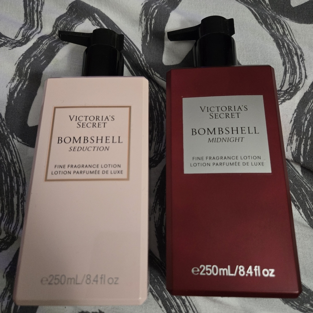 Victoria's Secret Bombshell Seduction & Midnight Lotion Duo NEW